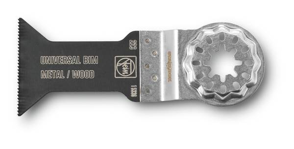 FEIN E-Cut Universal-Sägeblatt, Länge 55 mm, Breite 44 mm, VE 3 St, Aufnahme Starlock<br>