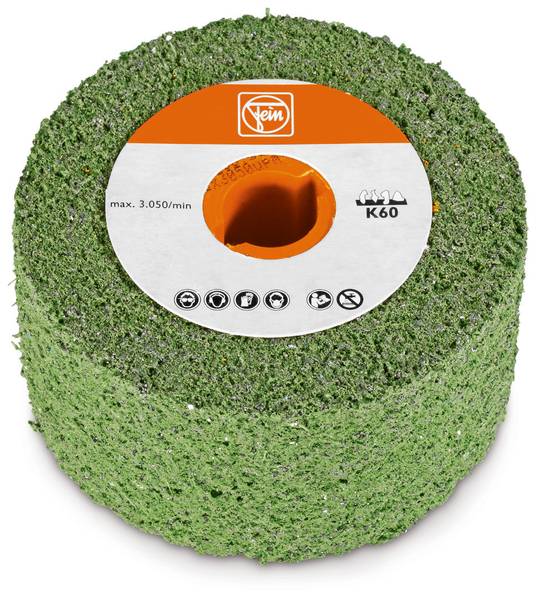 FEIN Elastische Schleifwalze, Korn 60, Ausführung mittel<br>