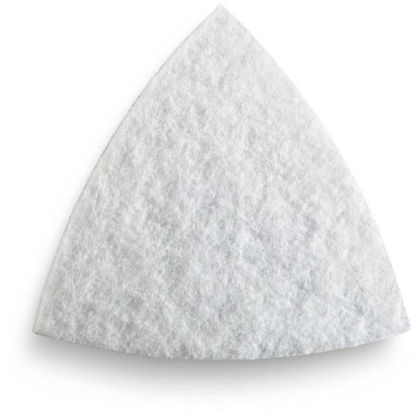 FEIN Filzpolierpad, VE 5 St, Kantenlänge 80 mm<br>