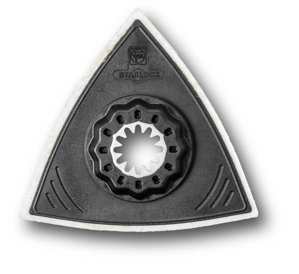 FEIN Filzpolierplatte, Kantenlänge 80 mm, Aufnahme Starlock<br>