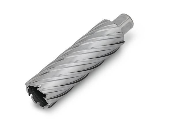 FEIN HSS NOVA 100 Kernbohrer mit 3/4 in Weldon-Aufnahme, Bohr-Ø 25 mm, Schnitttiefe 100 mm<br>