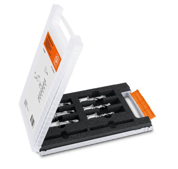FEIN HSS Spiralbohrer-Set mit 3/4 in Weldon-Aufnahme<br>