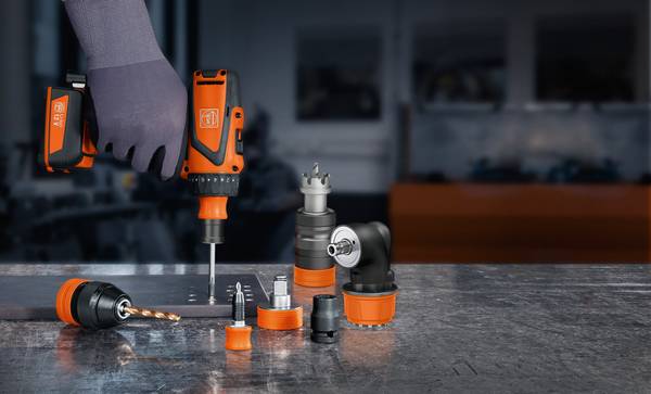 FEIN Lochsäge-Adapter, Zubehör-Schnittstelle QuickIN<br>