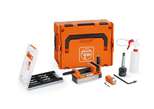 FEIN Magnetschraubstock inkl. Kernbohrset VersaMAG Kernbohrer Set MK3<br>
