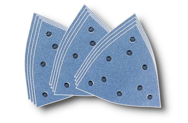 FEIN Schleifblatt-Set, Zirkon, Kantenlänge 130 mm<br>