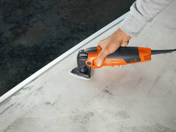 FEIN Schleifplatte, superweich, Kantenlänge 80 mm, Aufnahme Starlock<br>