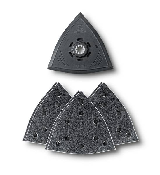 FEIN Schleifset, Kantenlänge 130 mm, Aufnahme StarlockPlus<br>