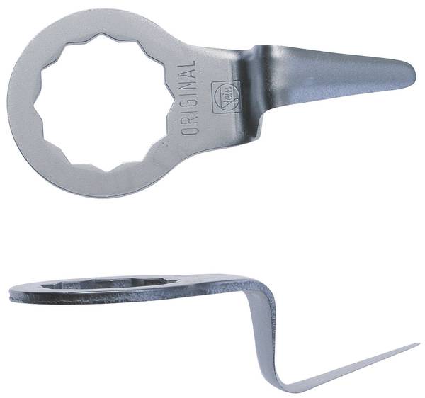 FEIN Schneidmesser gerade Form, Schneidenlänge 19 mm, Gesamtlänge 68 mm<br>