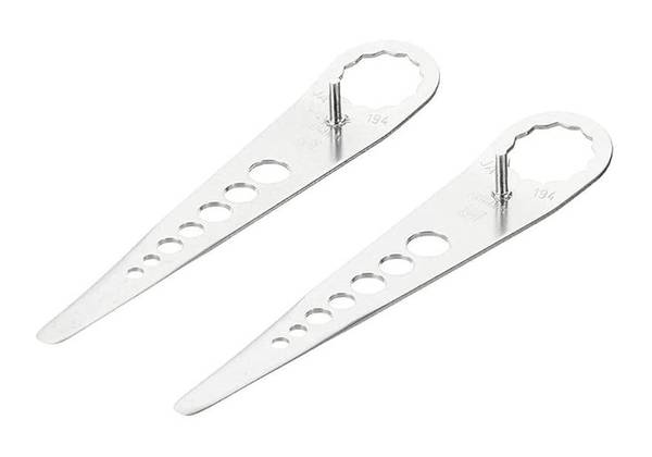 FEIN Schneidmesser gerade Form, Schneidenlänge 35 mm, Gesamtlänge 145 mm<br>