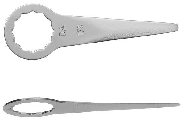 FEIN Schneidmesser gerade Form, Schneidenlänge 40 mm, Gesamtlänge 90 mm<br>
