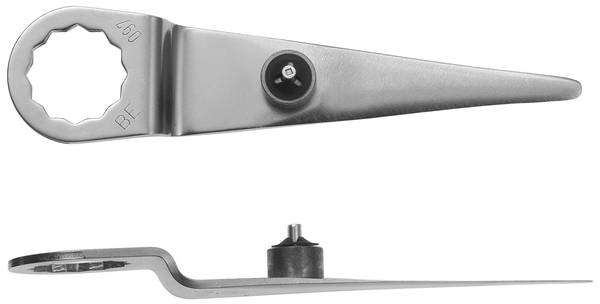 FEIN Schneidmesser gerade Form, Schneidenlänge 58 mm, Gesamtlänge 125 mm<br>