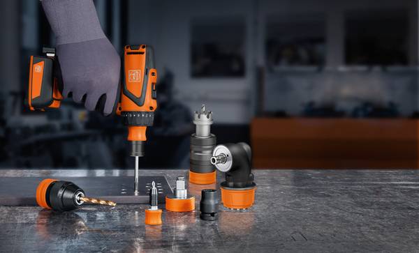FEIN Winkelkopf, Zubehör-Schnittstelle QuickIN<br>