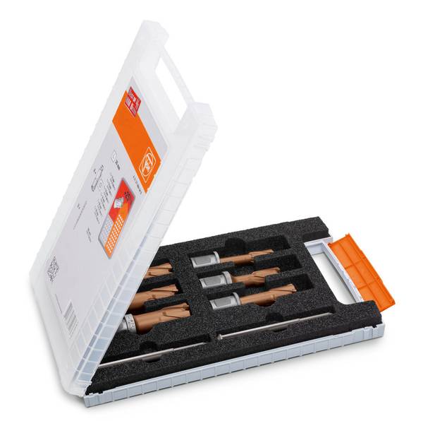 FEIN Zubehörset Best of Kernbohrer Hartmetall beschichtet 3/4 in Weldon<br>