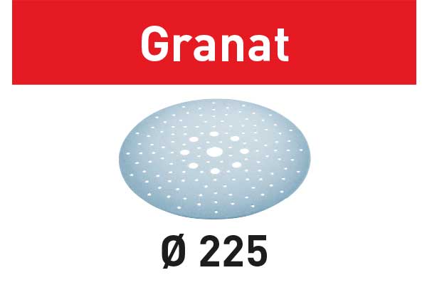 Schleifscheibe Granat STF D225/128 P100 GR/25<br>