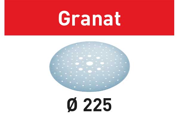 Schleifscheibe Granat STF D225/128 P120 GR/25<br>