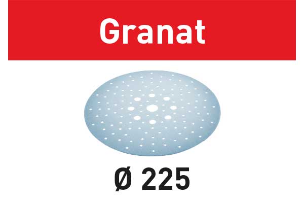 Schleifscheibe Granat STF D225/128 P120 GR/5<br>