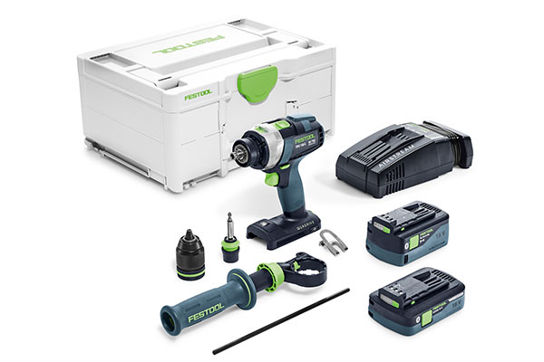 Akku-Schlagbohrschrauber QUADRIVE TPC 18/4 5,2/4,0 I-Plus-SCA<br>