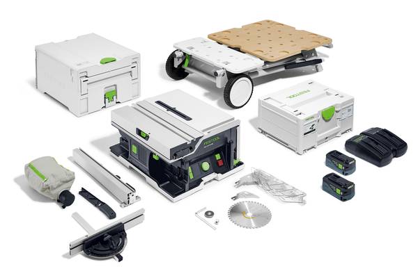 Festool CSC SYS 50 EBI-Set Akku-Tischkreissäge<br>