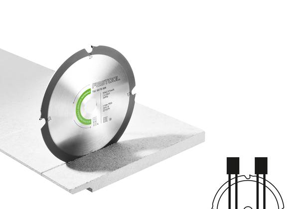 Festool Diamant-Kreissägeblatt ABRASIVE MATERIALS DIA 160x2,2x20 F4<br>