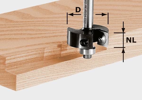 Festool Falzfräser-Wendeplatten HW S8 D38/12<br>