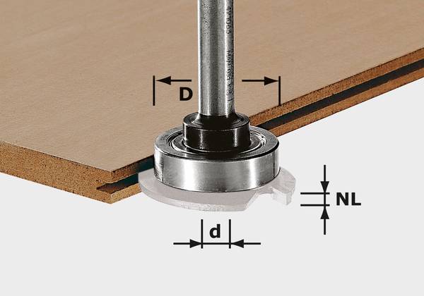 Festool Frässpindel S8 1,5-5 KL28<br>