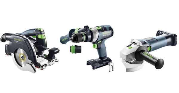 Festool HKC 55/TPC 18/AGC 18/TB M 137 Akku-Combo-Set Holzbau<br>
