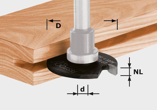 Festool Scheibennutfräser HW D40x2,5<br>