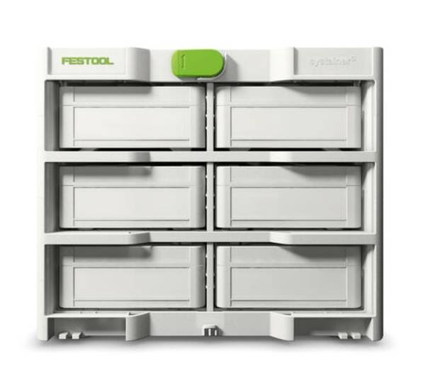Festool Systainer3 Rack SYS3-RK/6 M 337-Set<br>