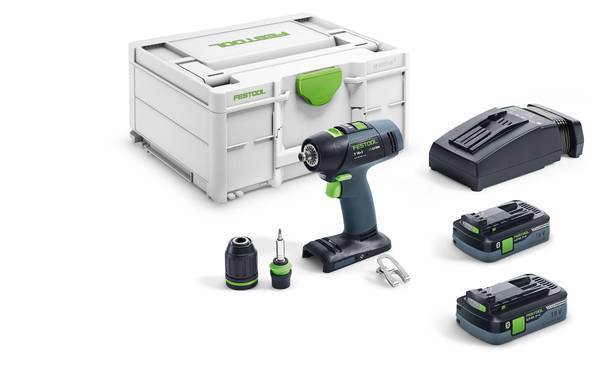Festool T 18+3 HPC 4,0 I-Plus Akku-Bohrschrauber<br>