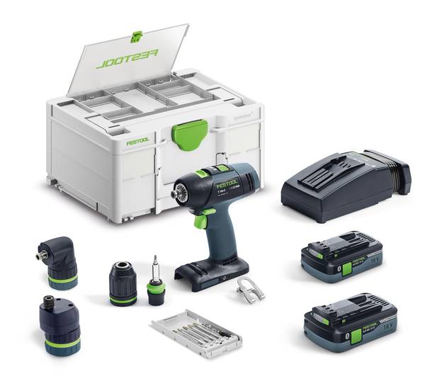 Festool T 18+3 HPC 4,0 I-Set Akku-Bohrschrauber<br>