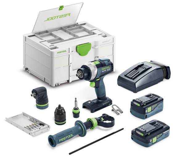 Festool TDC 18/4 5,0/4,0 I-Set Akku-Bohrschrauber QUADRIVE<br>
