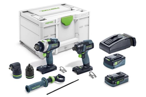 Festool TID 18 5,0/4,0-Set TPC 18/4 Schrauber- und Bohrer-Set<br>