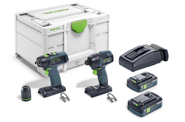 Festool TID 18 HPC 4,0 I-Set T18 Schrauber- und Bohrer-Set<br>