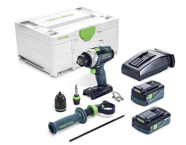 Festool TPC 18/4 5,0/4,0 I-Plus Akku-Schlagbohrschrauber QUADRIVE<br>