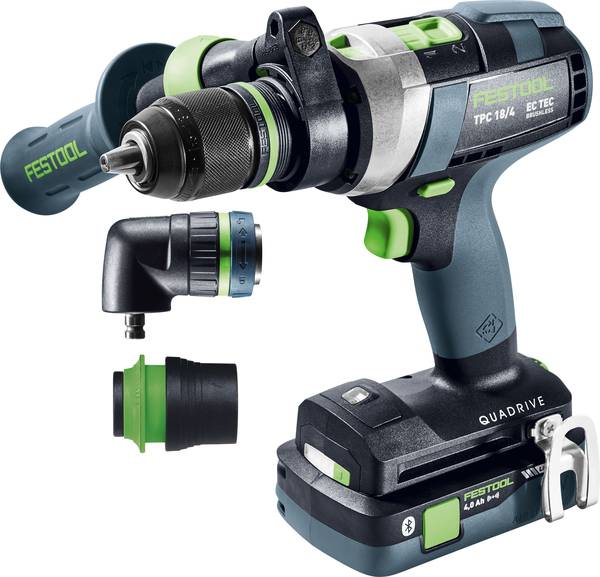 Festool TPC 18/4 5,0/4,0 I-Set Akku-Schlagbohrschrauber QUADRIVE<br>