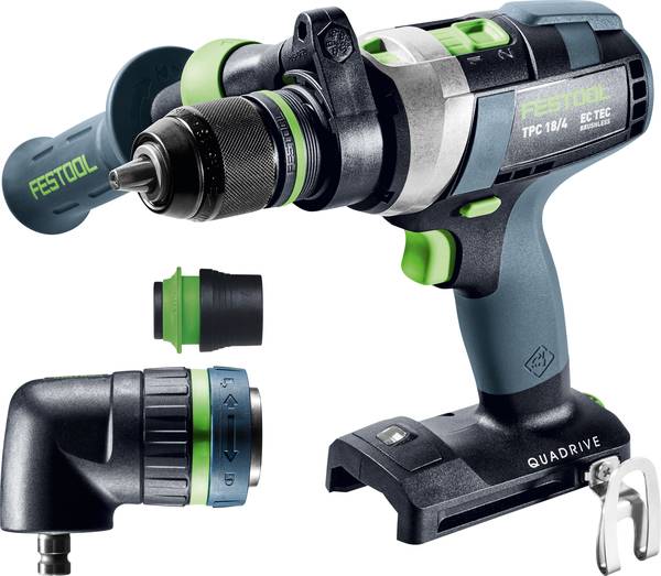 Festool TPC 18/4-Basic-Set Akku-Schlagbohrschrauber QUADRIVE<br>
