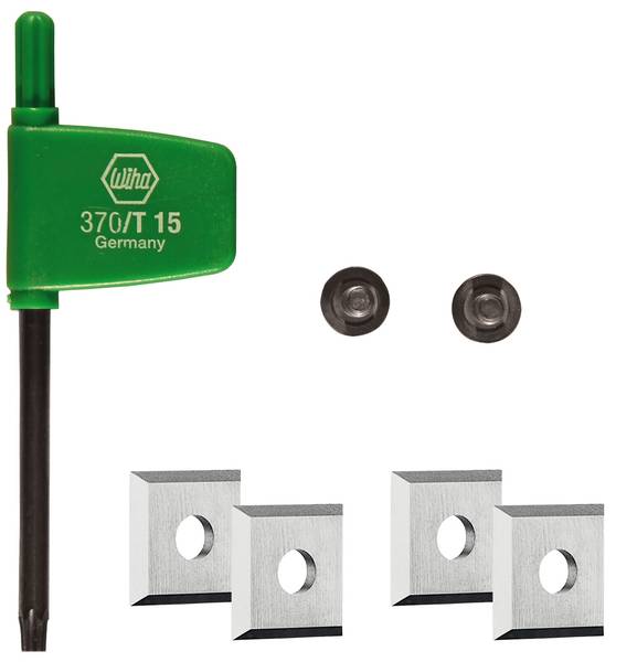 Festool Wendeplatte HW-WP 12x12x1,5 (4x)<br>