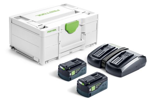 Festool SYS 18V 2x5,0/TCL 6 DUO Energie-Set<br>