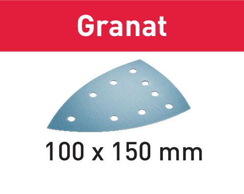 Festool STF DELTA/9 P120 GR/10 Schleifblatt Granat<br>