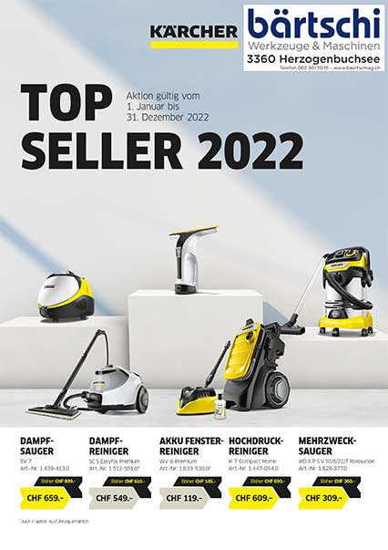 Kärcher Topseller 2022 - HOMELINE