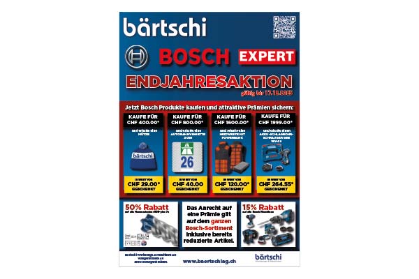 Endjahresaktion Bosch