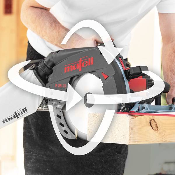 Mafell K 85-18 PURE Akku-Handkreissäge im L-MAX<br>