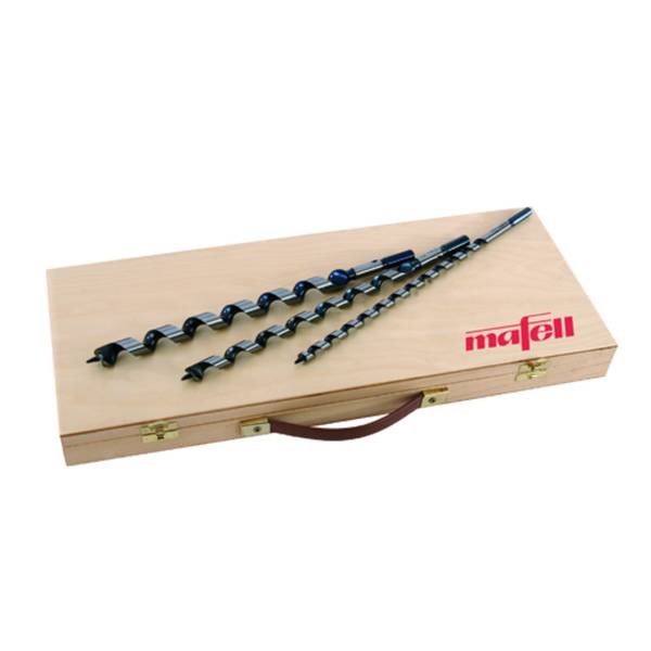 Mafell Bohrerkassette 320, 6 Stück Schlangenbohrer<br>