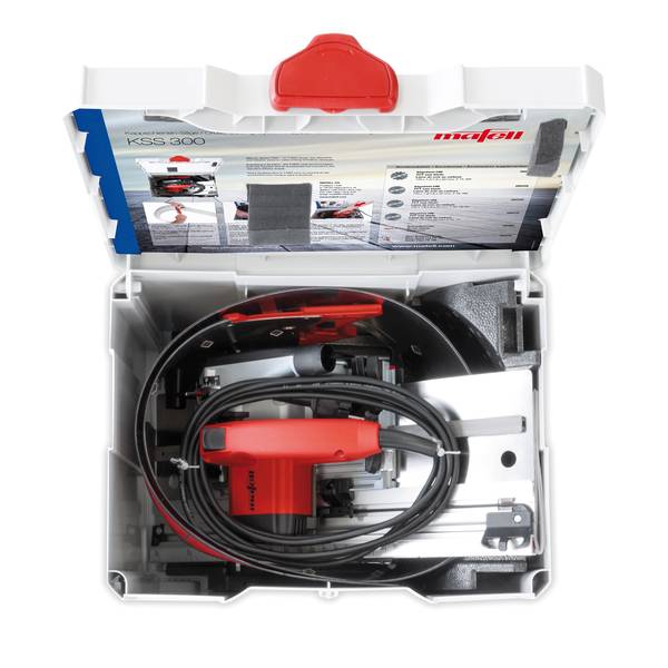 Mafell KSS 300 MaxiMAX Kappschienen-Säge im T-MAX<br>