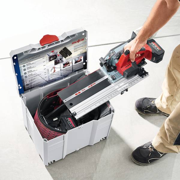 Mafell KSS 40 18M bl Akku-Kappschienen-Säge im T-MAX<br>