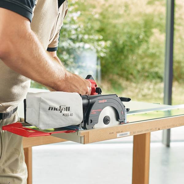 Mafell KSS 40 18M bl PURE Akku-Kappschienen-Säge im T-MAX<br>