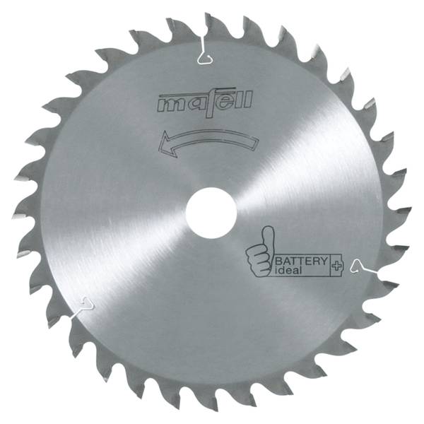 Mafell Sägeblatt-HM, 185 x 1,2/1,8 x 20 mm, Z 32, WZ<br>