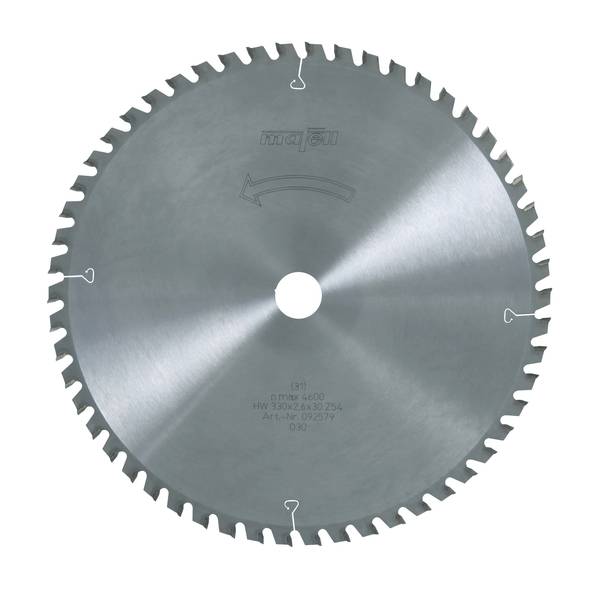 Mafell Sägeblatt-HM, 330 x 2,2/2,6 x 30 mm, Z 54, WZ/FA<br>