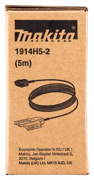 Makita 1914H5-2 Akku-Adapter mit Kabel 5 m<br>