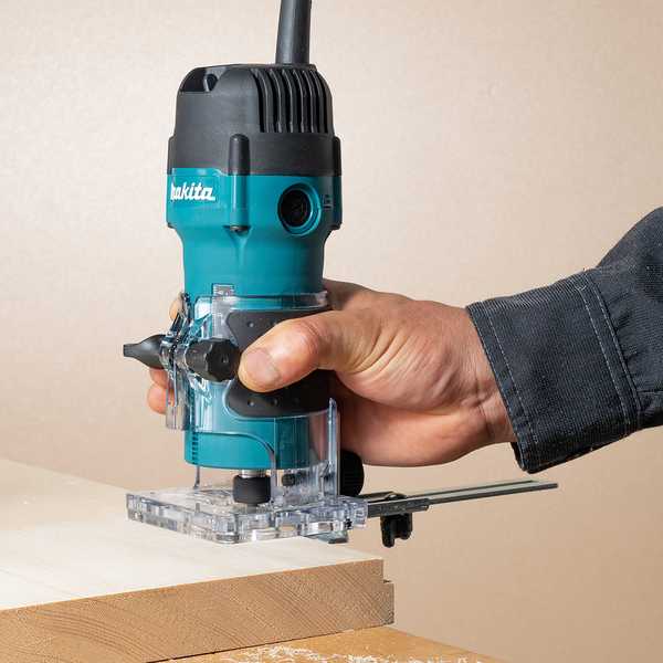 Makita 3711 Einhandfräse / Kantenfräse<br>